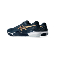 TÊNIS ASICS GEL RESOLUTION 9 CLAY - FRENCH BLUE/PURE GOLD